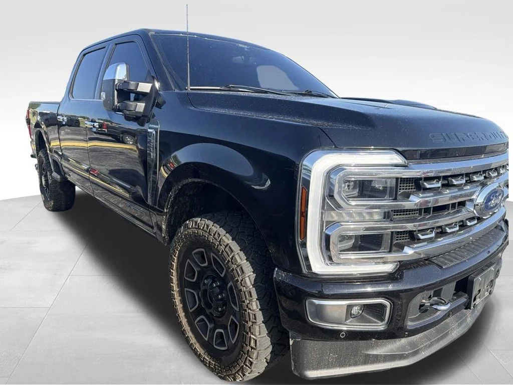 Certified Used 2024 Black Metallic Ford Platinum image 12