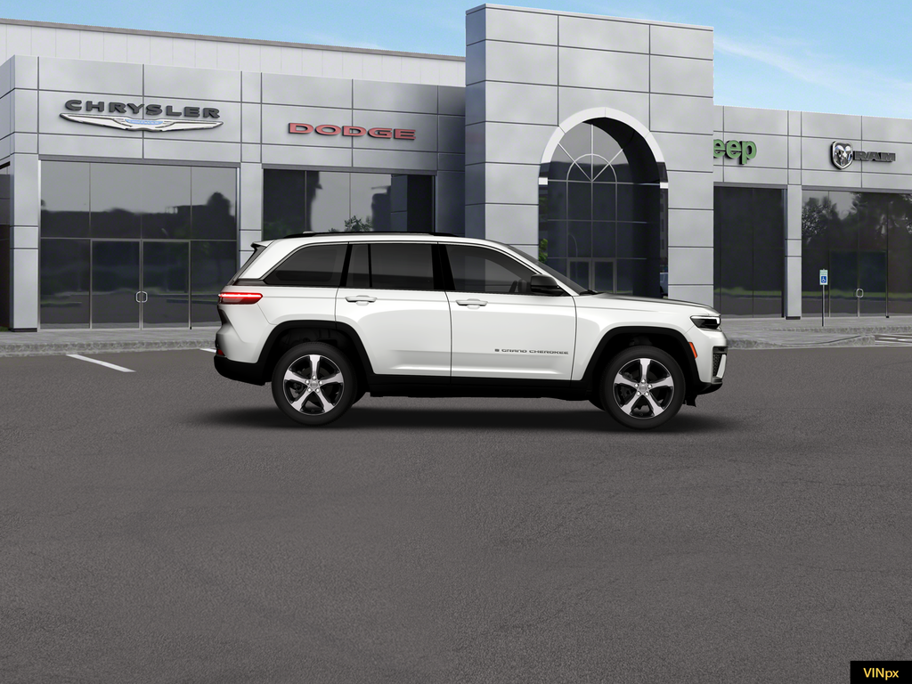 New 2026 Bright White Clear-Coat Exterior Paint Jeep Limited image 8
