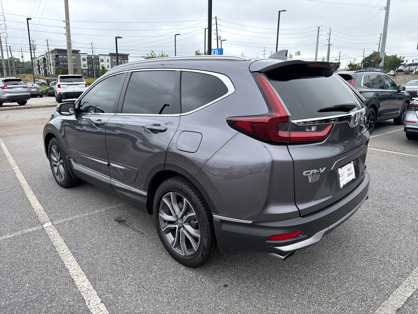 Used 2022 Modern Steel Metallic Honda Touring image 7