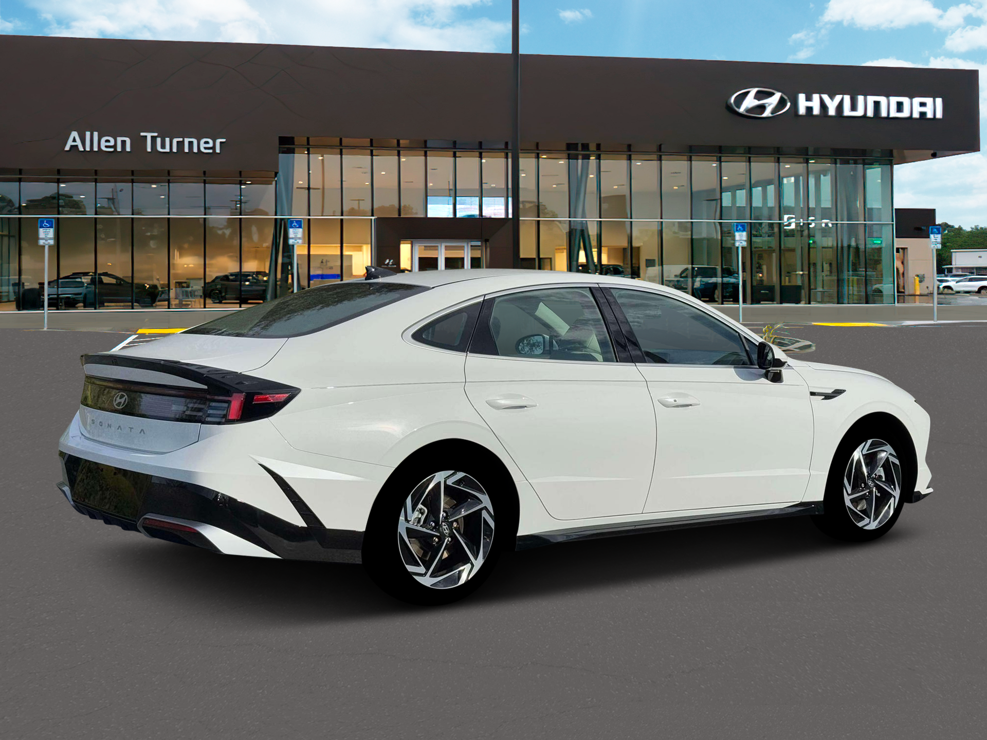 New 2026 Serenity White Hyundai SEL Sport image 7