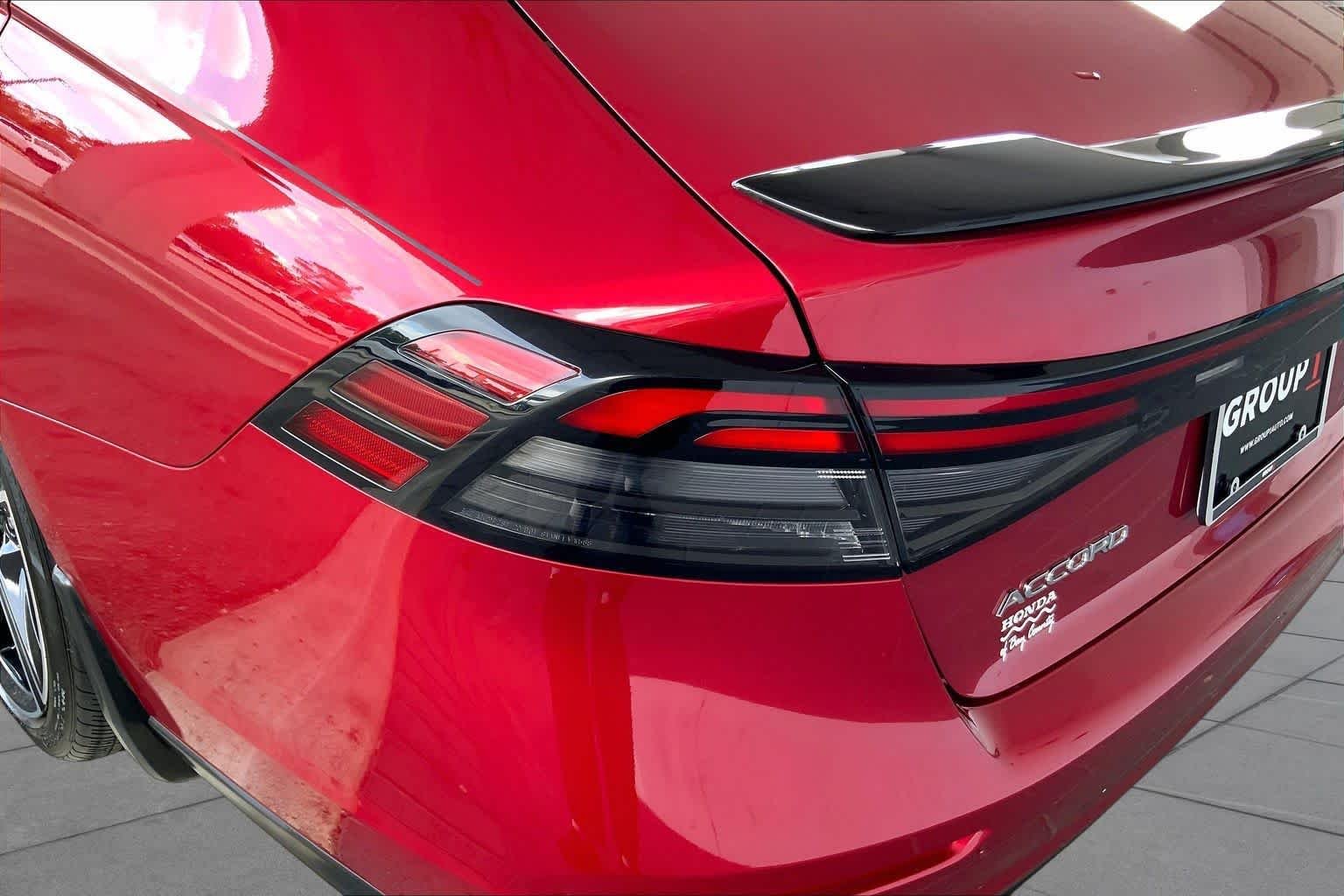 Used 2023 Radiant Red Metallic Honda Sport image 28