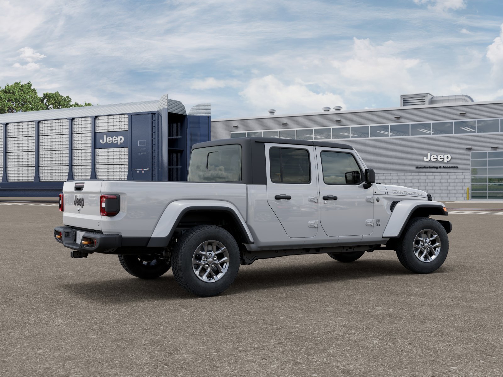 New 2026 Bright White Clear-Coat Exterior Paint Jeep 85th Anniversary Edition image 24