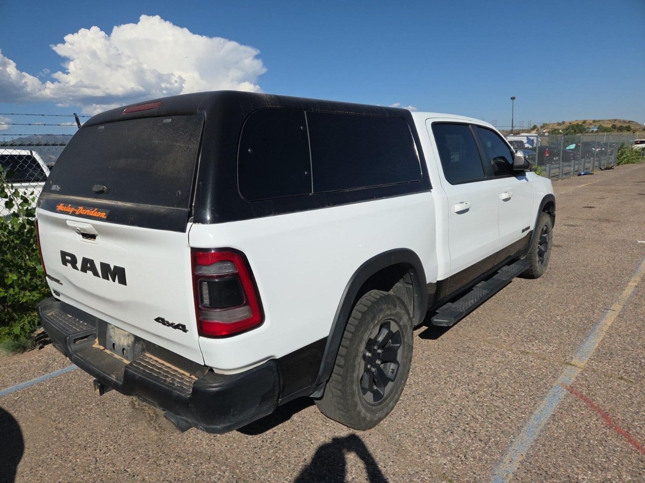 Used 2019 Bright White Clearcoat Ram Rebel image 4