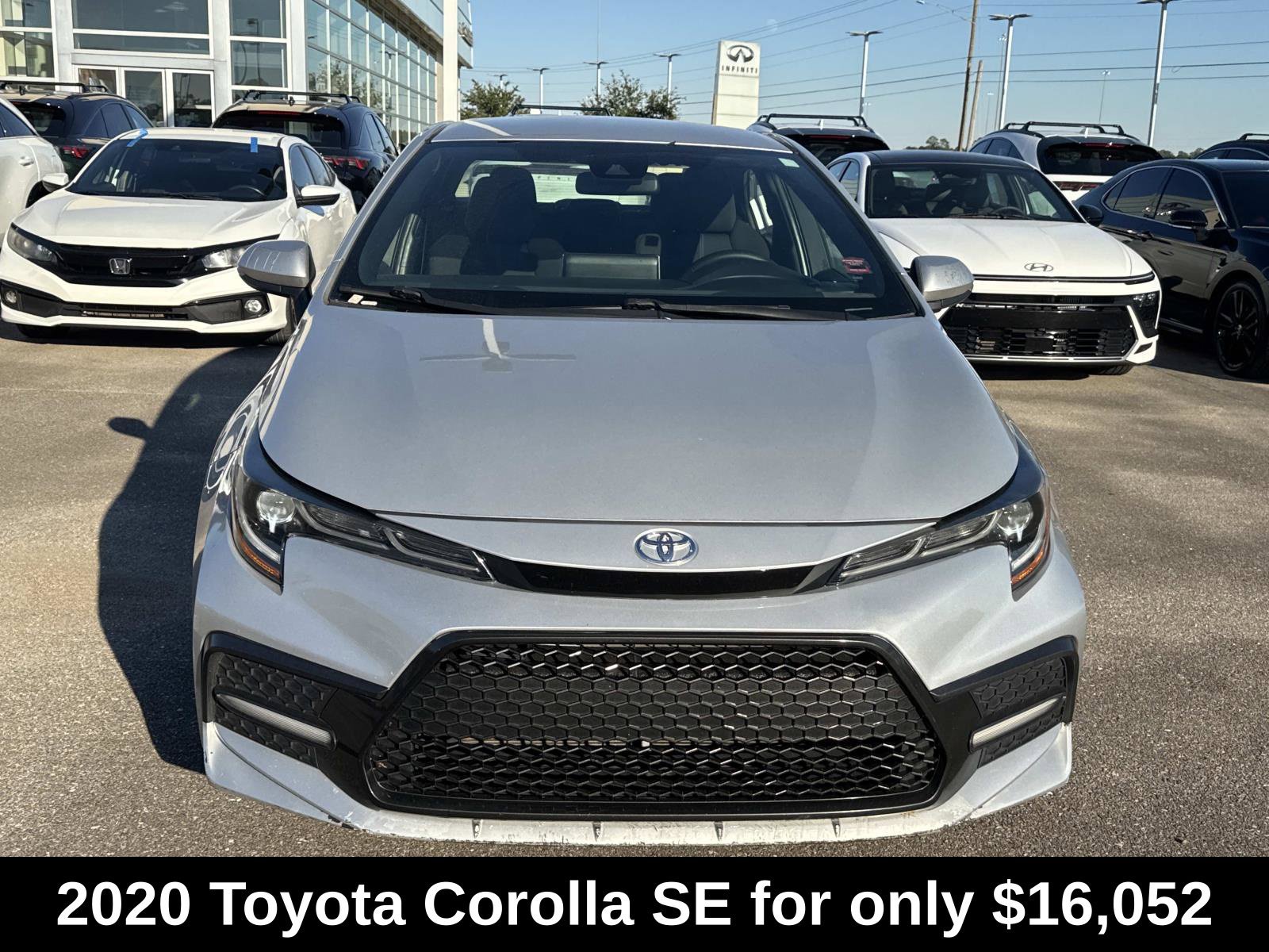 Used 2020 Toyota Corolla SE with VIN 5YFS4RCE3LP007771 for sale in D'iberville, MS
