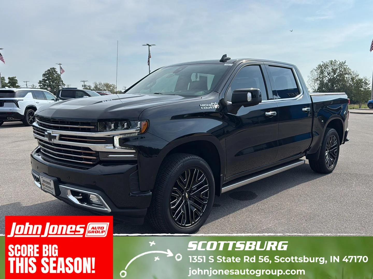 Used 2022 Black Chevrolet High Country image 1