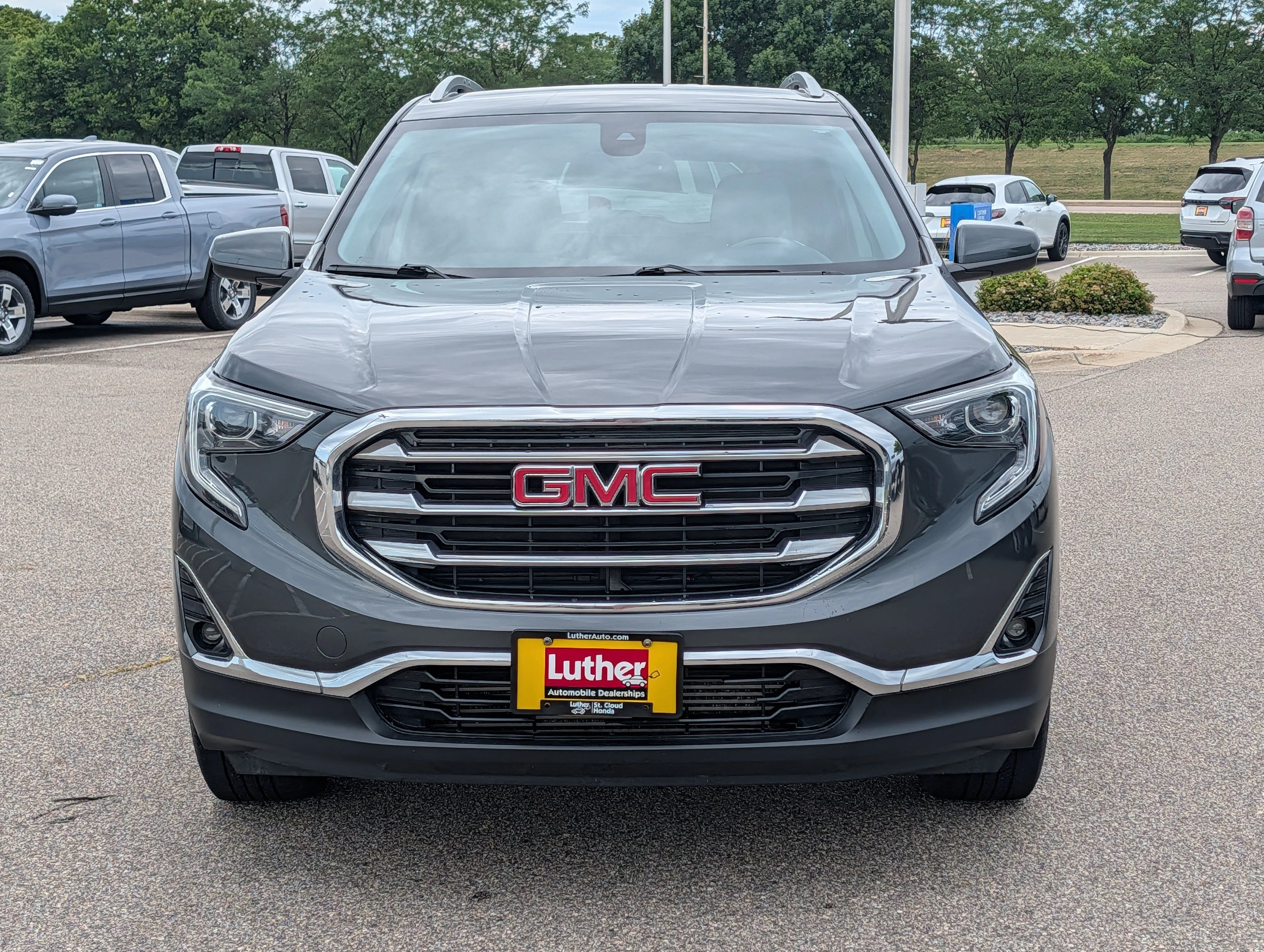 Used 2018 GMC Terrain SLT with VIN 3GKALPEV7JL365731 for sale in Waite Park, Minnesota