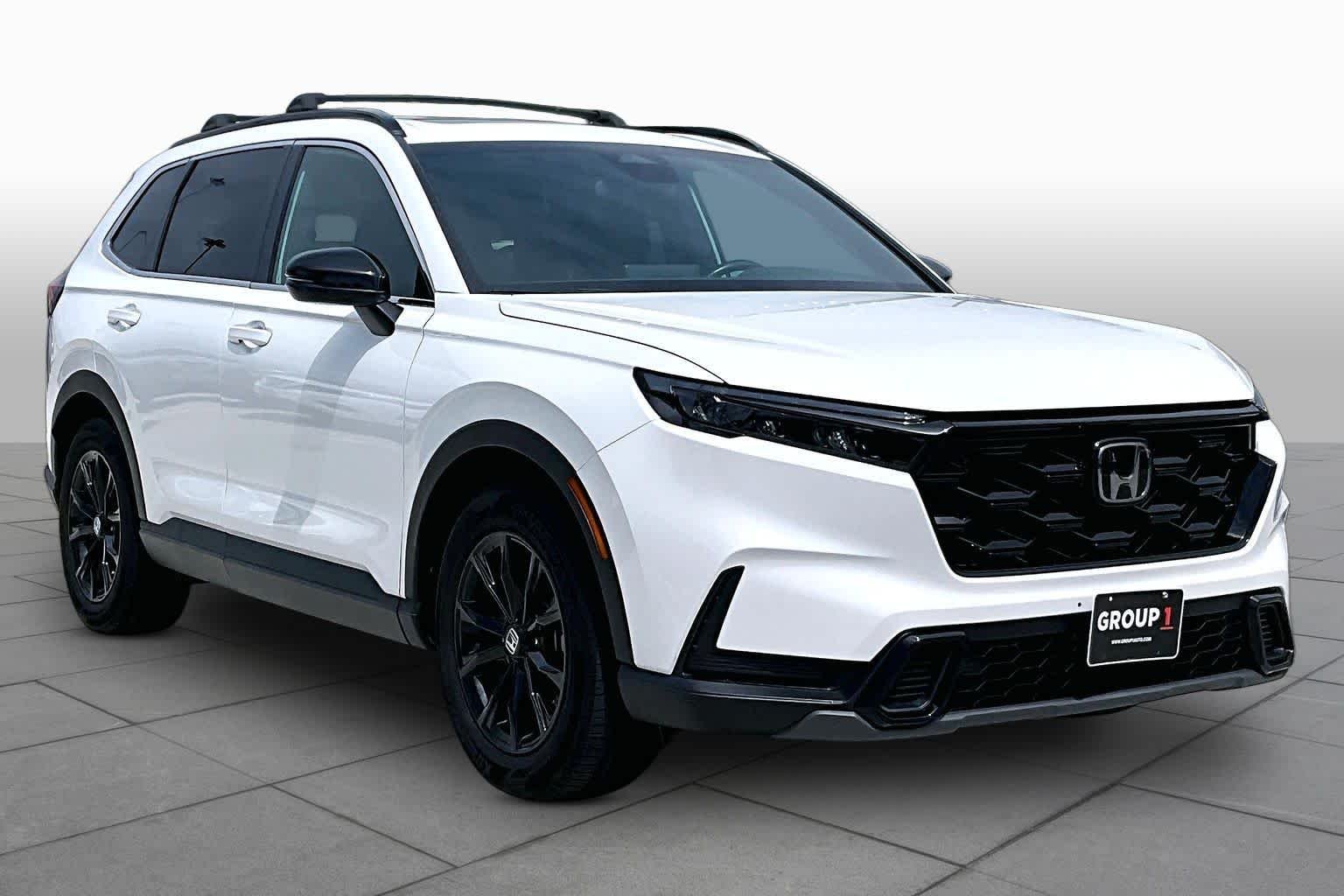 Used 2024 Platinum White Pearl Honda Sport image 3