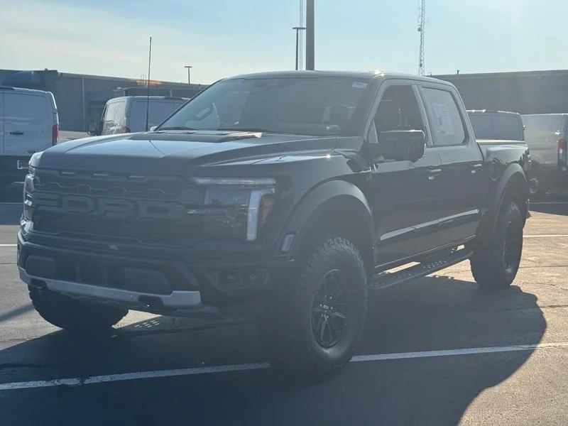 Used 2026 Antimatter Blue Metallic Ford Raptor image 10