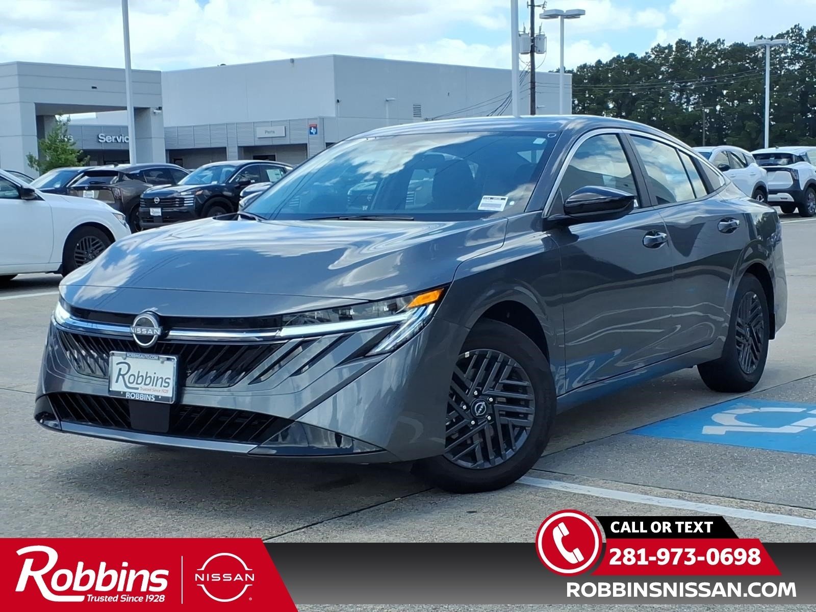 2026 Nissan Sentra SV Gray at Robbins Nissan