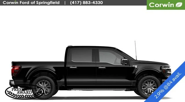 New 2026 Agate Black Metallic Ford Lariat® image 8