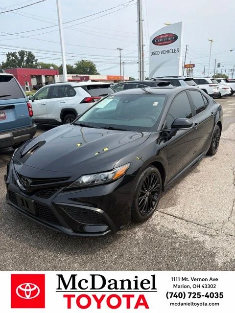 Used 2022 Black Toyota SE Nightshade image 1
