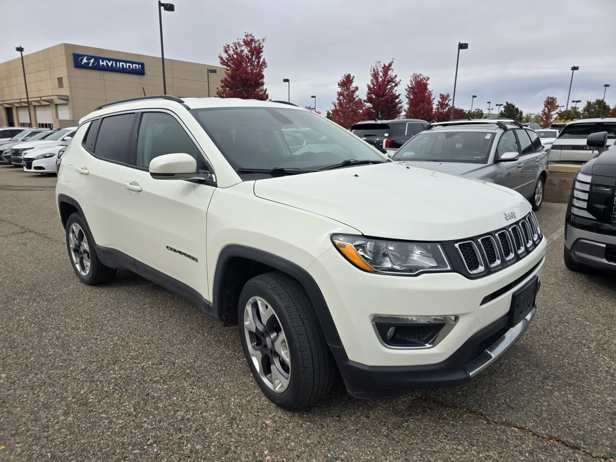Used 2019 White Clearcoat Jeep Limited image 19