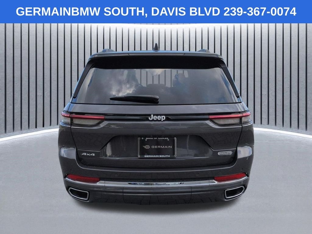 Used 2024 Gray Metallic Jeep Overland image 6