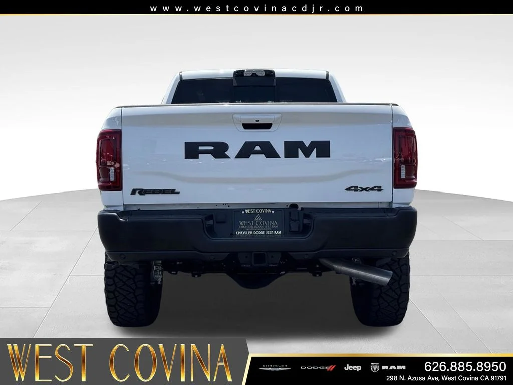 New 2026 Bright White Clearcoat RAM Rebel image 9