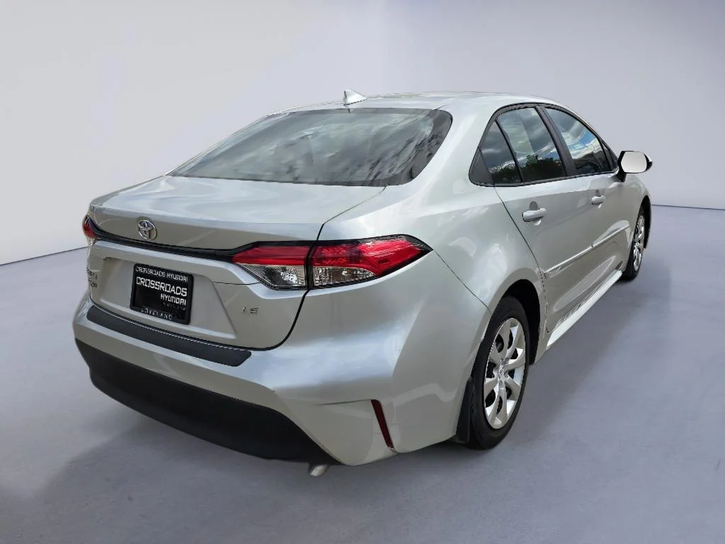Used 2025 Classic Silver Metallic Toyota LE image 6
