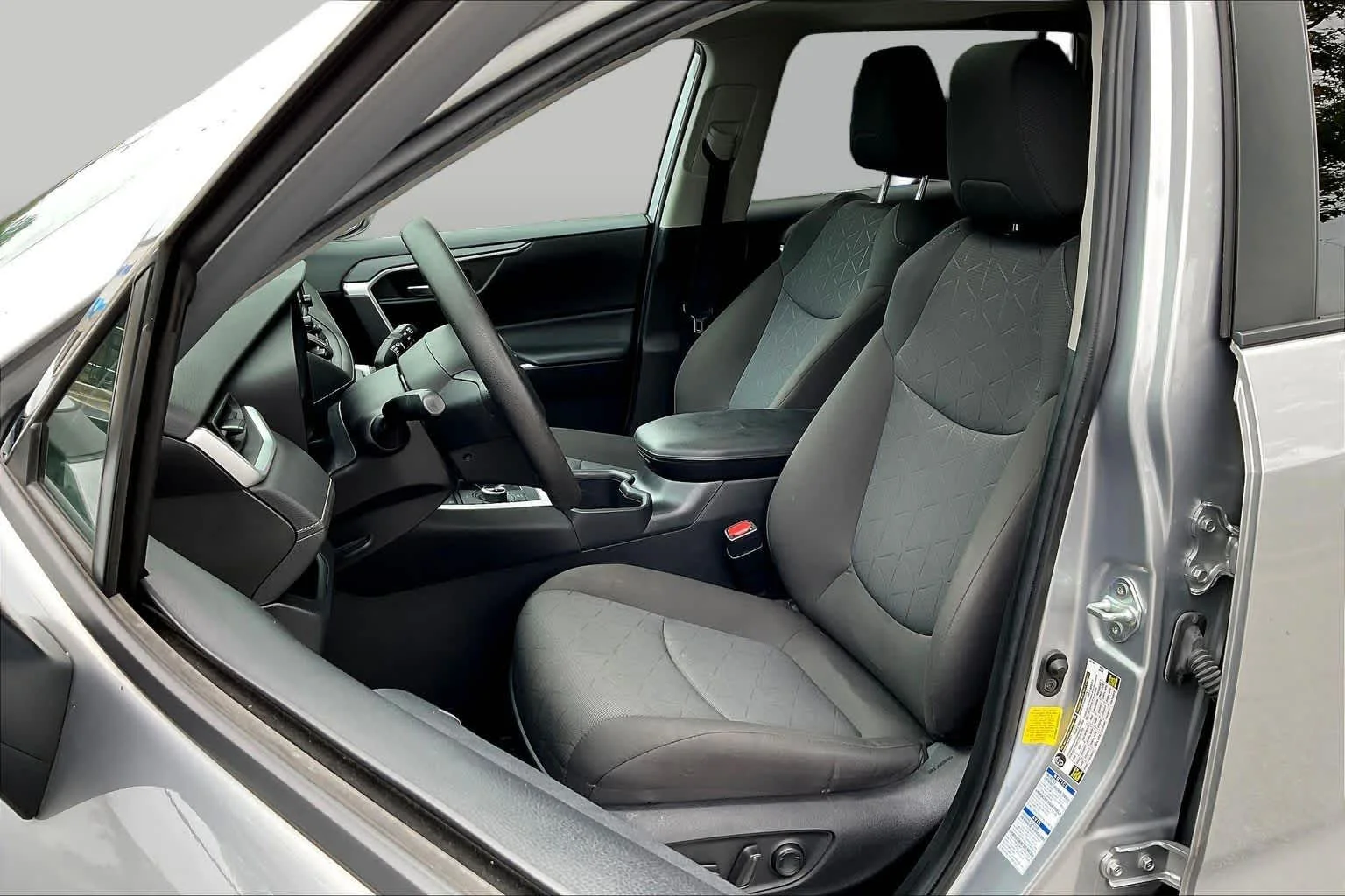 Used 2022 Silver Sky Metallic Toyota Hybrid XLE image 8