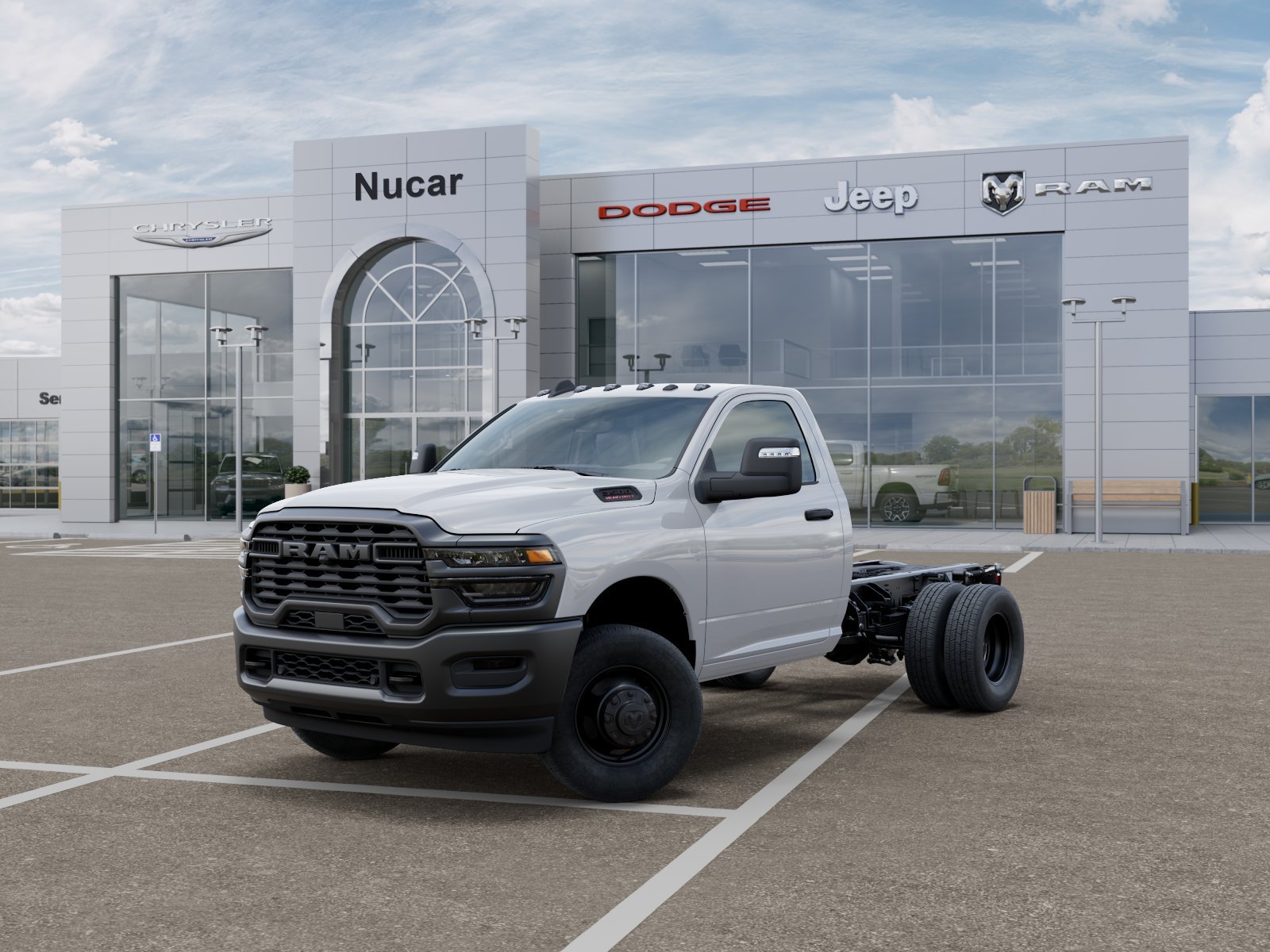 New 2026 Bright White Clear-Coat Exterior Paint RAM Tradesman image 19