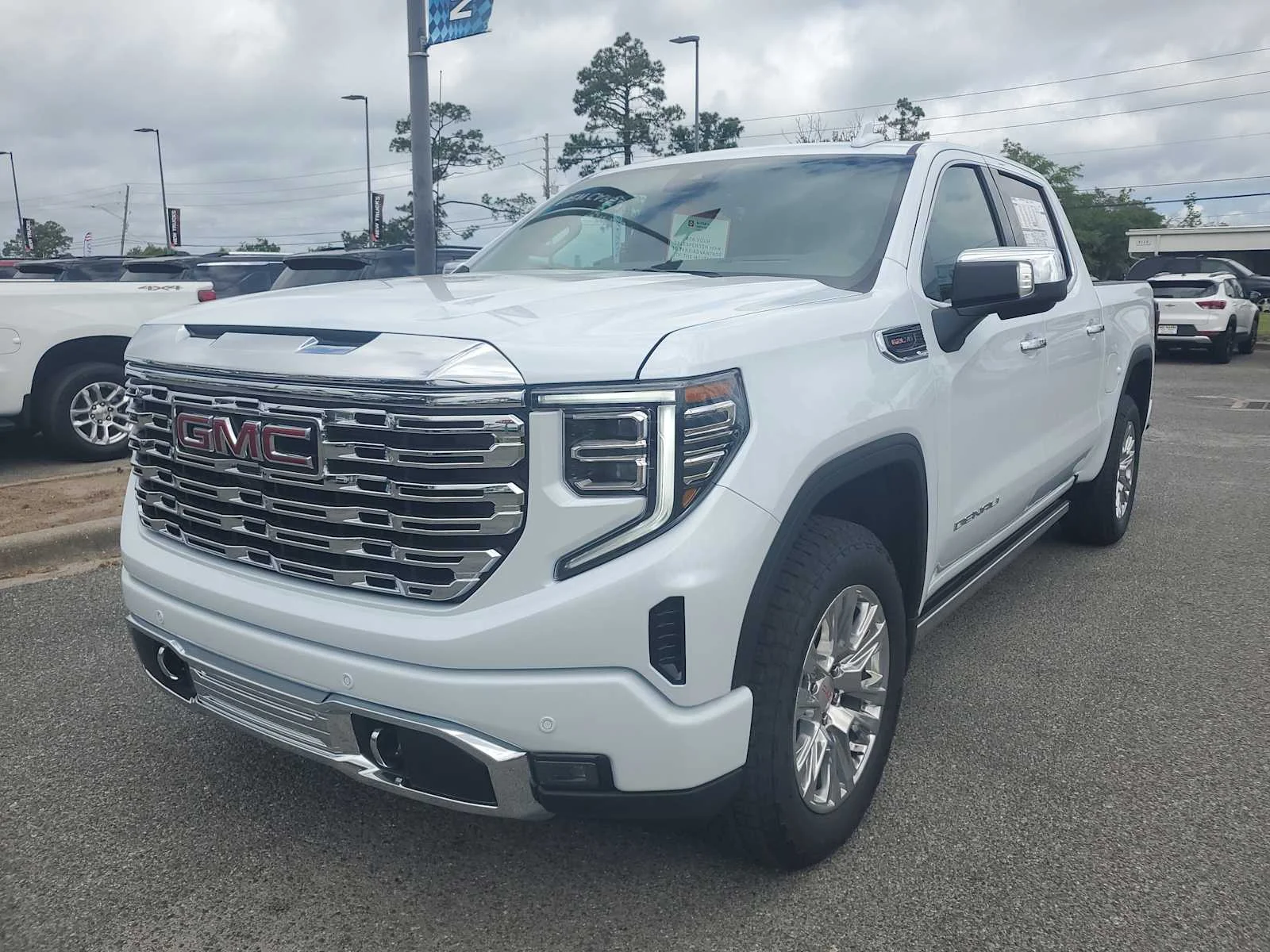New 2026 Glacier White Tricoat GMC Denali image 1