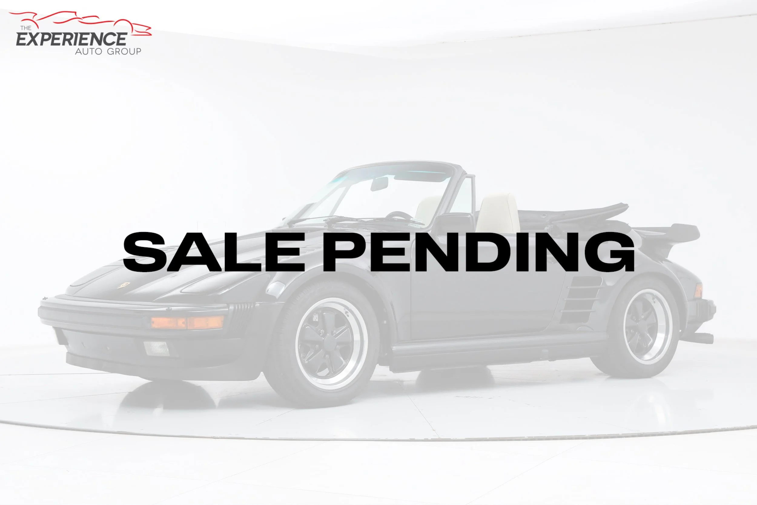 Pre-Owned 1989 Porsche 911 Turbo Cabriolet Slantnose RWD Convertible