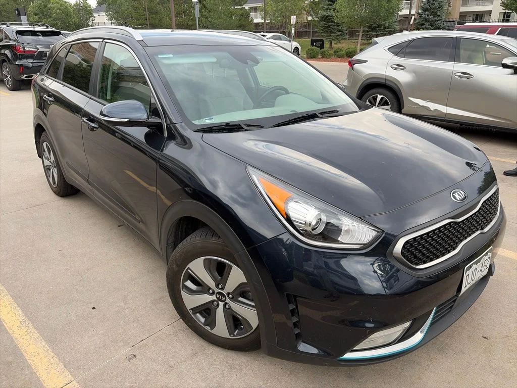 Used 2018 Blue Kia EX image 2