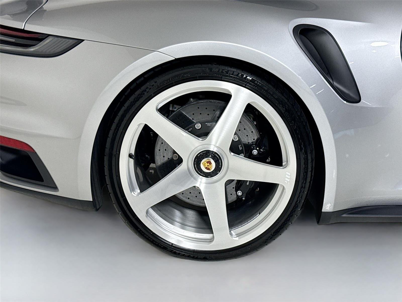 Used 2024 GT Silver Metallic Porsche Turbo S | AG Luxury Wheels |PCCB | Front Lift | Sport Seats image 40