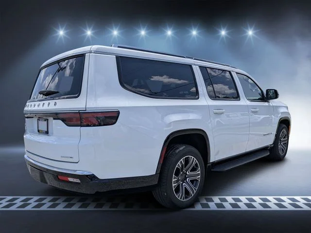 Used 2024 Bright White Clearcoat Jeep Series II image 3