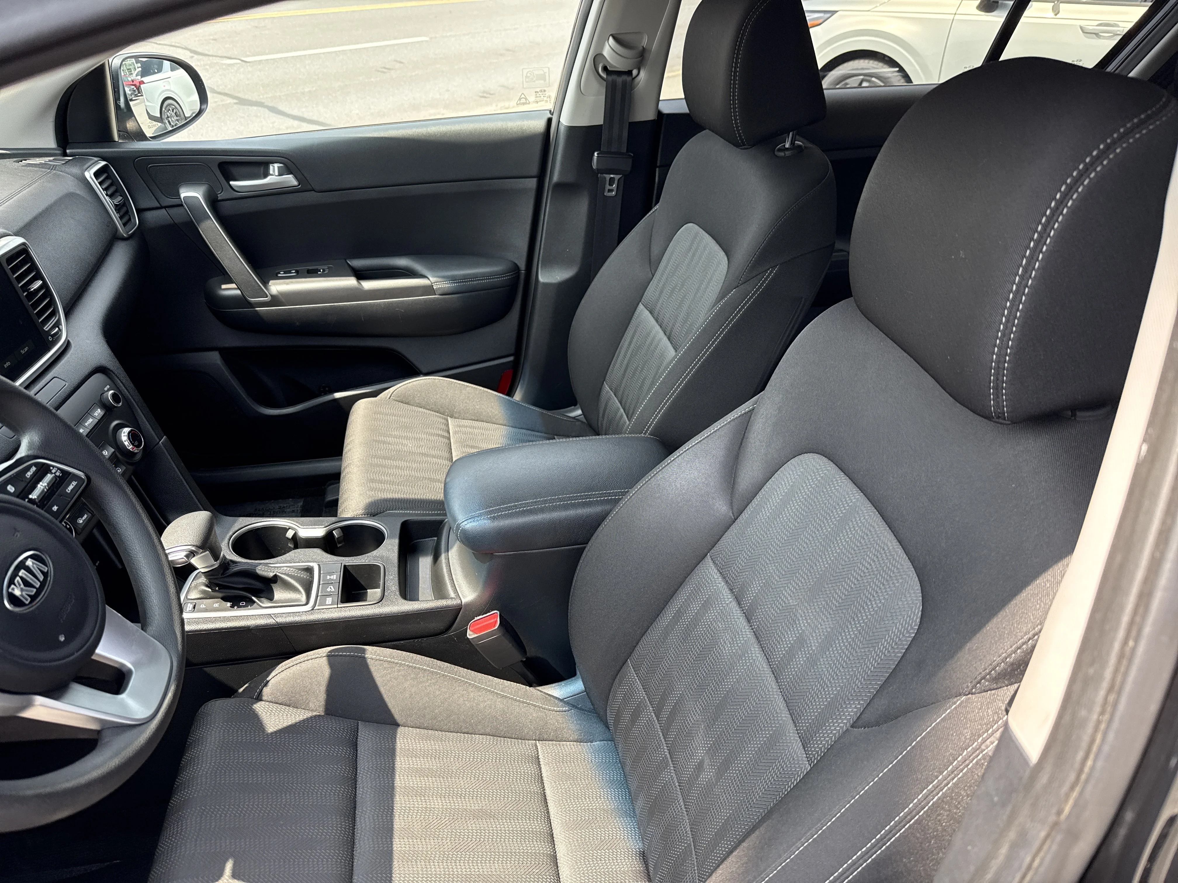 Used 2020 Black Cherry Pearl Kia LX image 12