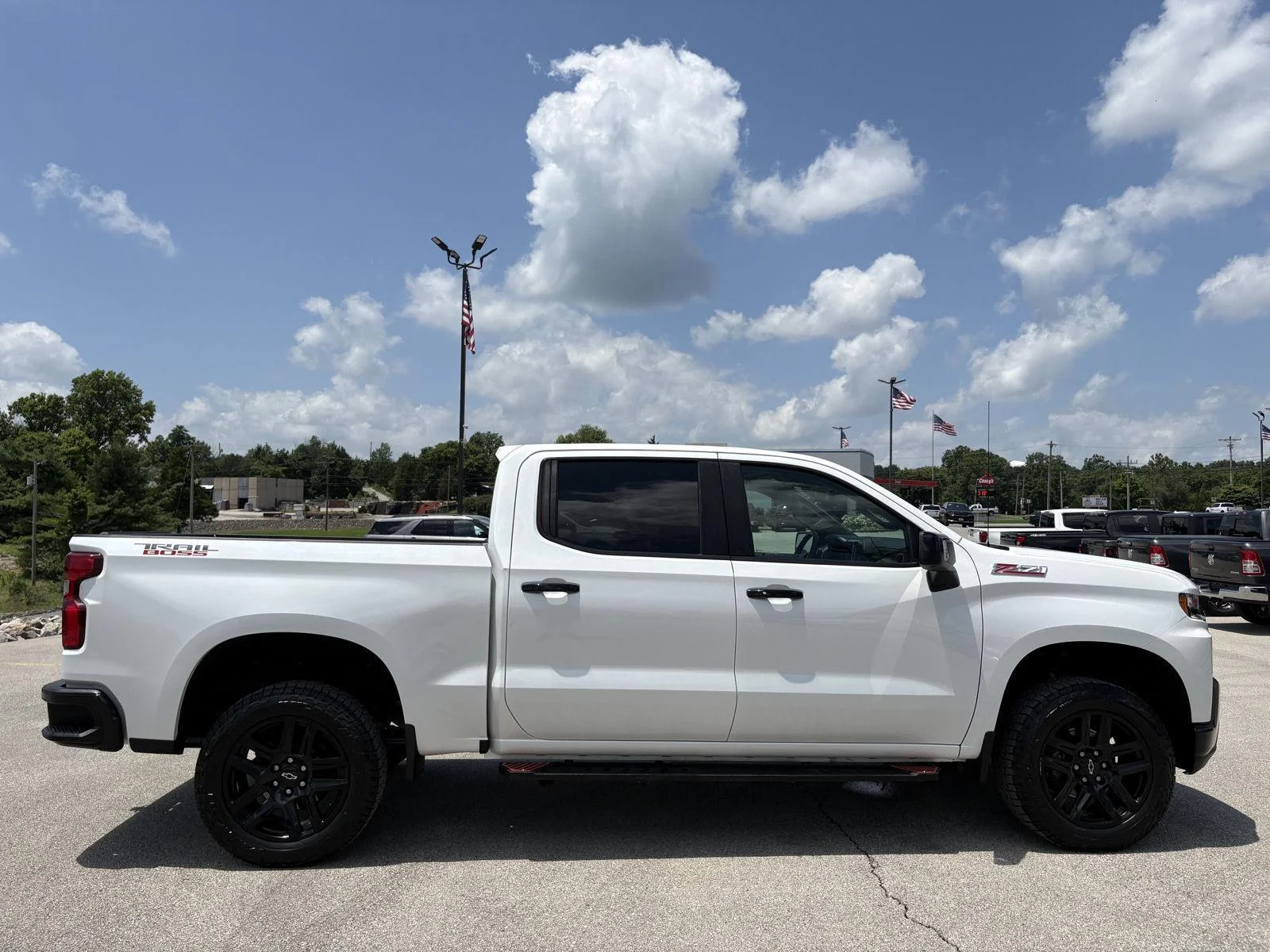 Used 2021 Summit White Chevrolet LT Trail Boss image 23