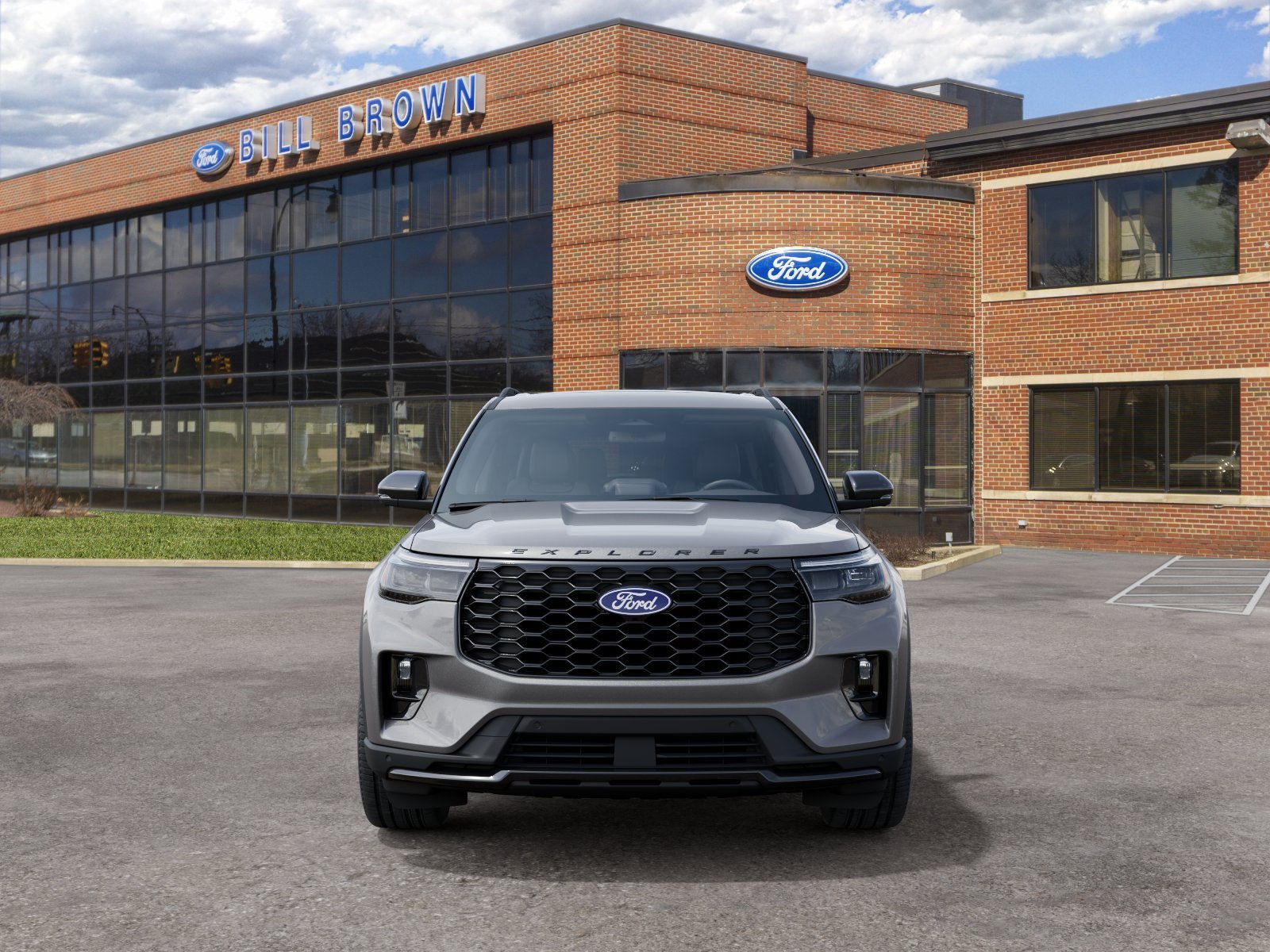 New 2027 Carbonized Gray Metallic Ford ST-Line image 3