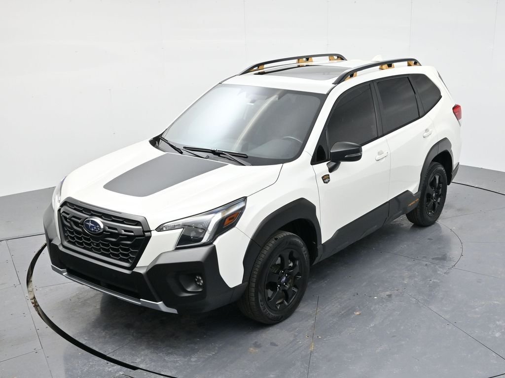 Used 2023 Crystal White Pearl Subaru Wilderness image 37