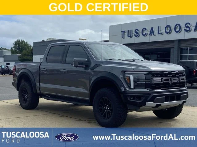 Certified Used 2025 Gray Metallic Ford Raptor image 1