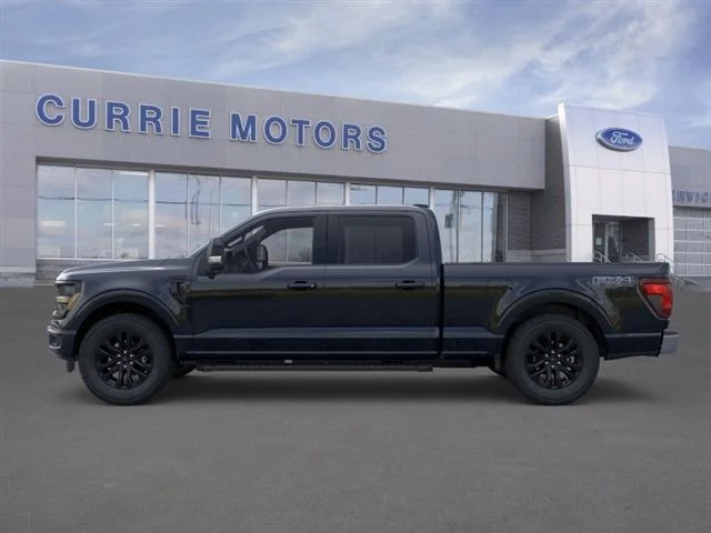 New 2026 Agate Black Metallic Ford XLT image 3