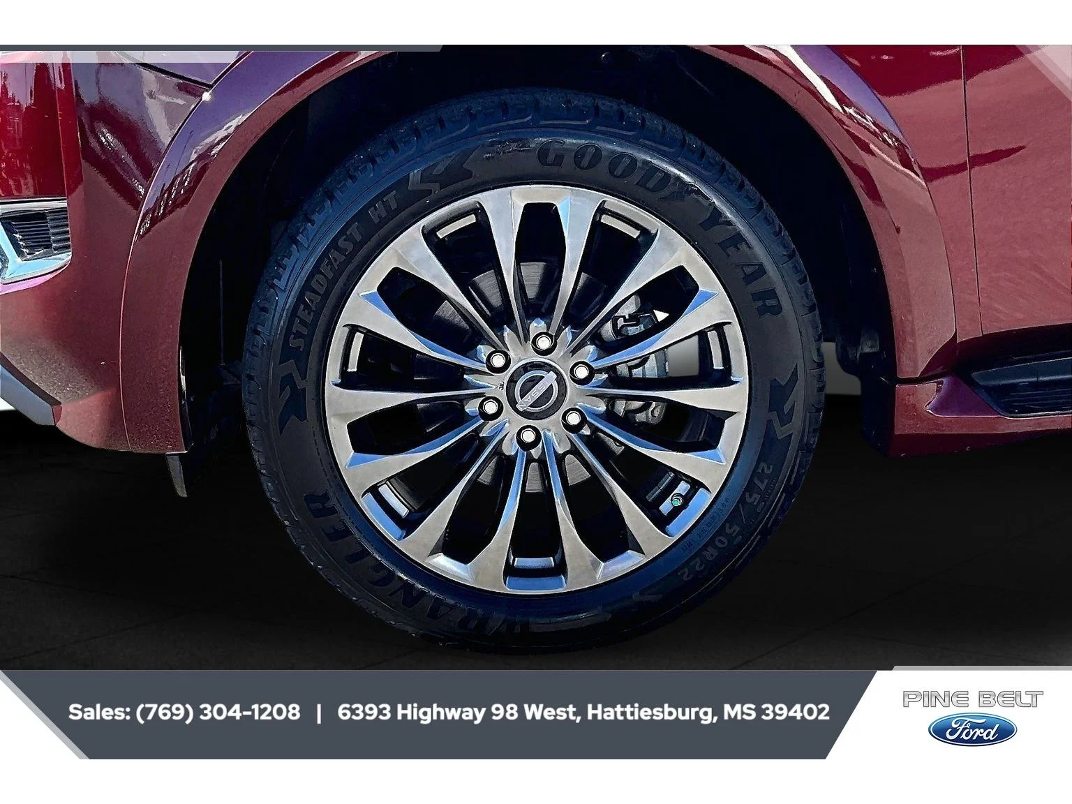 Used 2021 Coulis Red Pearl Nissan Platinum image 7