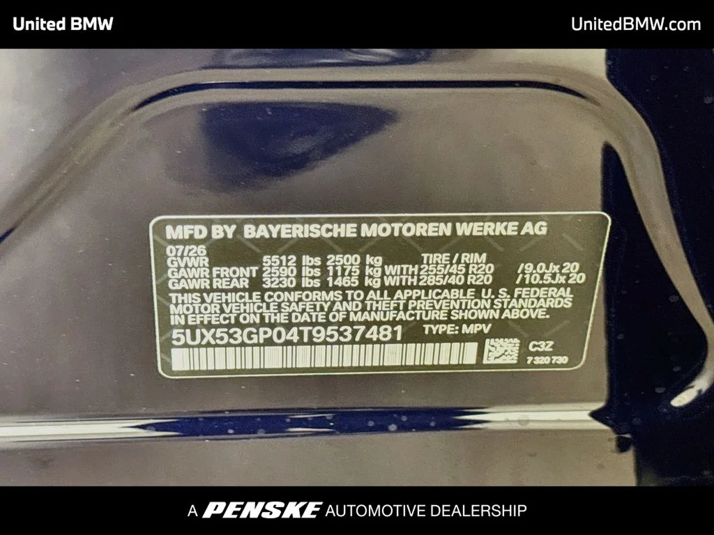 New 2026 Tanzanite Blue II Metallic BMW 30 xDrive image 15