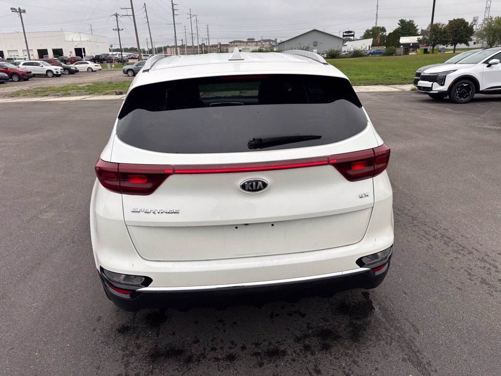 Used 2021 Snow White Pearl Kia EX image 7