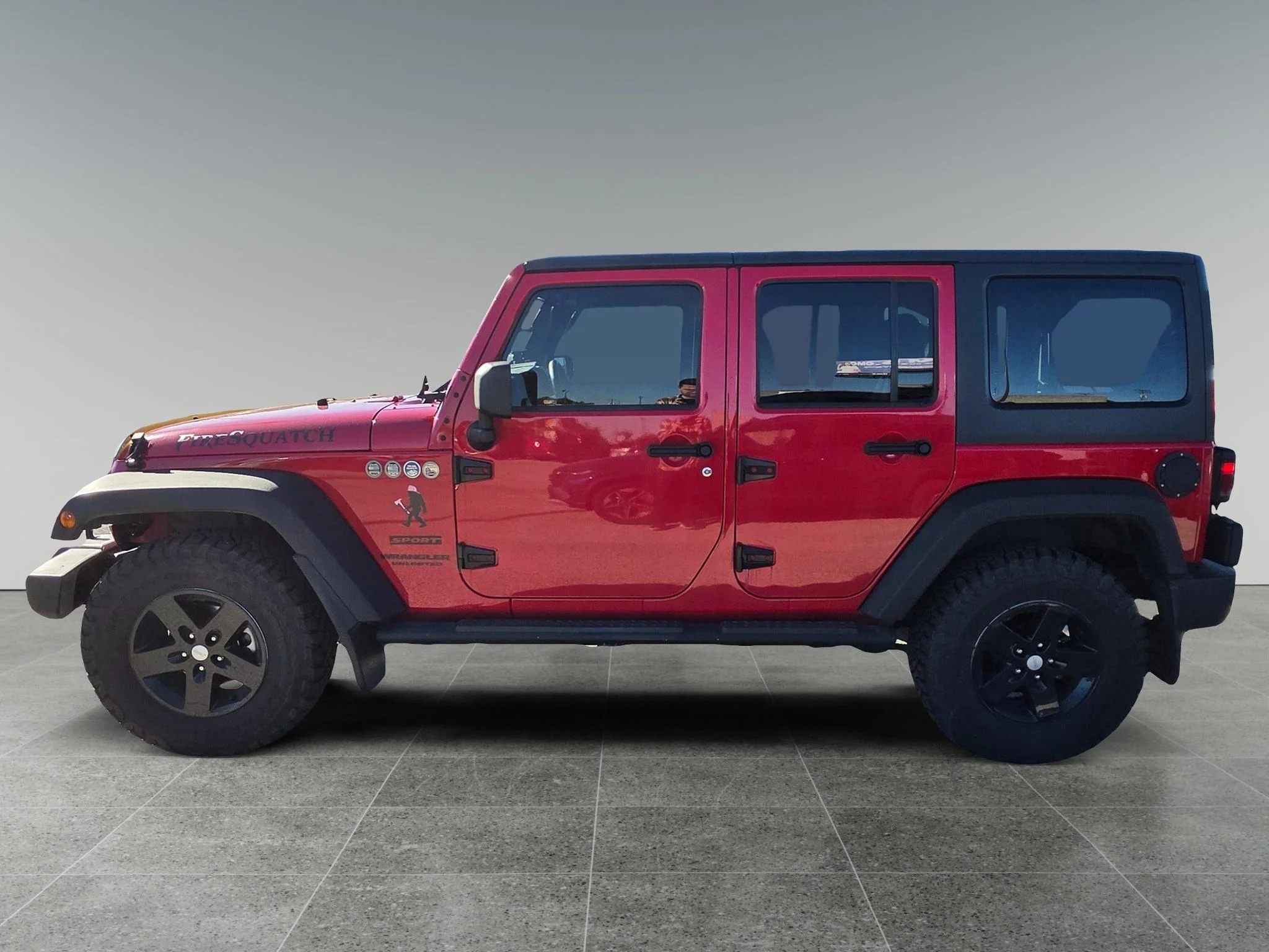 Used 2014 Flame Red Clearcoat Jeep Sport image 2