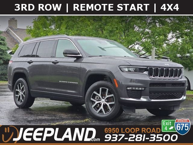 Used 2024 Baltic Gray Metallic Clearcoat Jeep Limited image 1