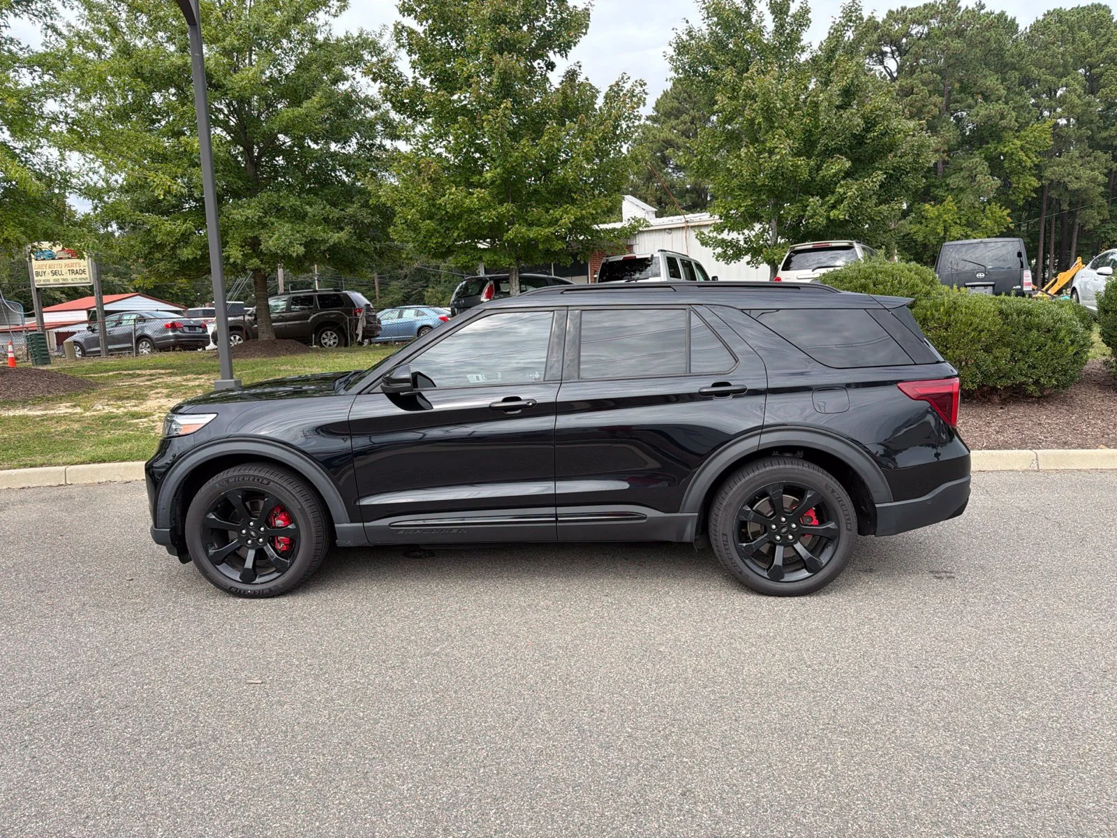 Certified Used 2021 Black Ford ST image 2