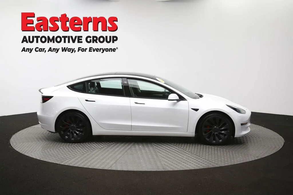 Used 2021 White Tesla Performance image 39