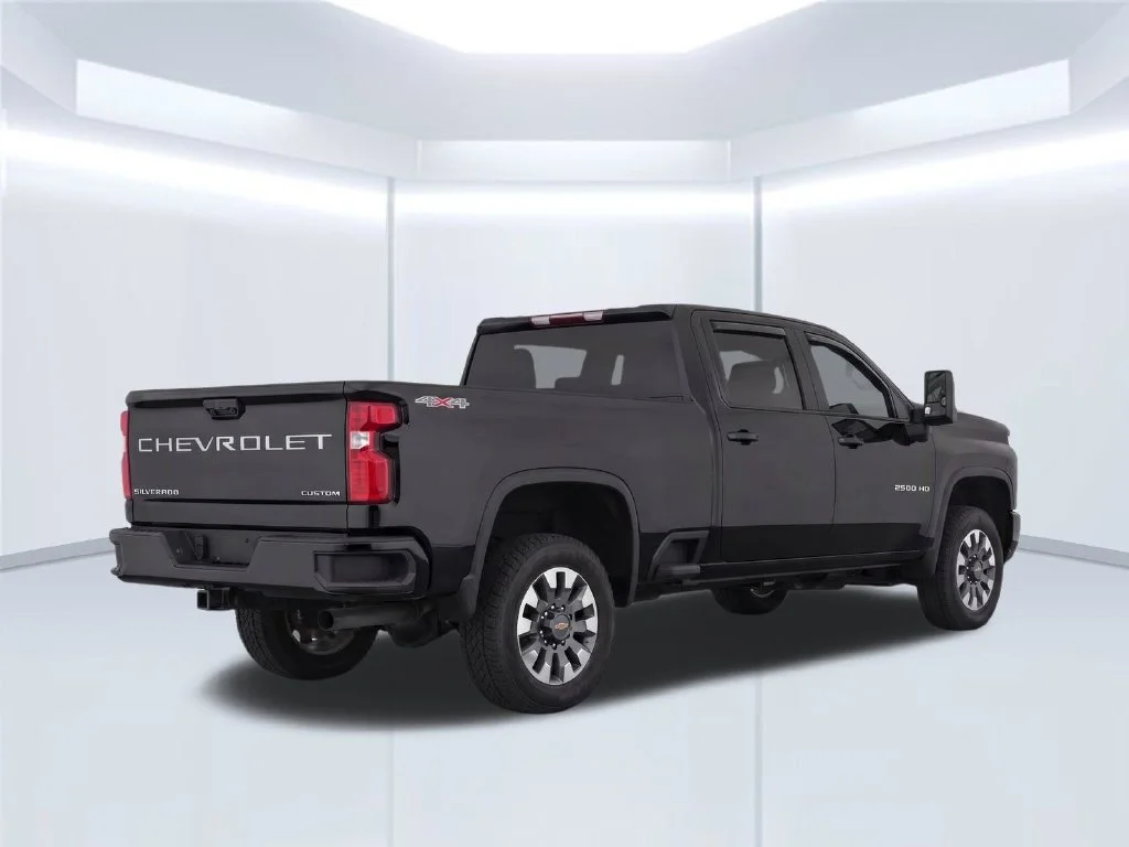 Certified Used 2024 Black Chevrolet Custom image 4