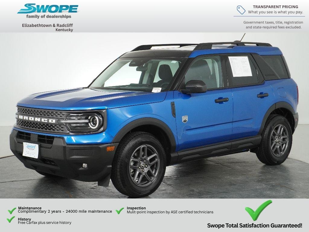 Used 2025 Velocity Blue Metallic Ford Big Bend image 7