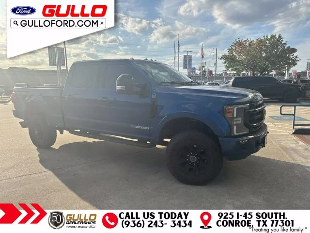 Used 2022 Atlas Blue Metallic Ford Lariat image 4