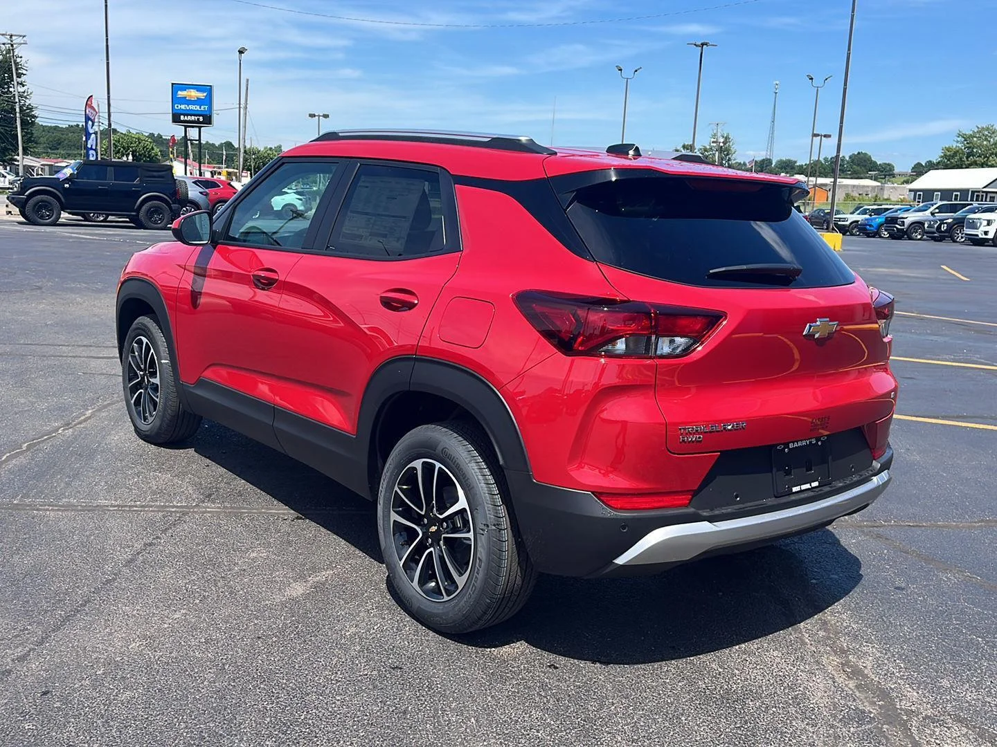 New 2026 Apex Red Chevrolet LT image 3
