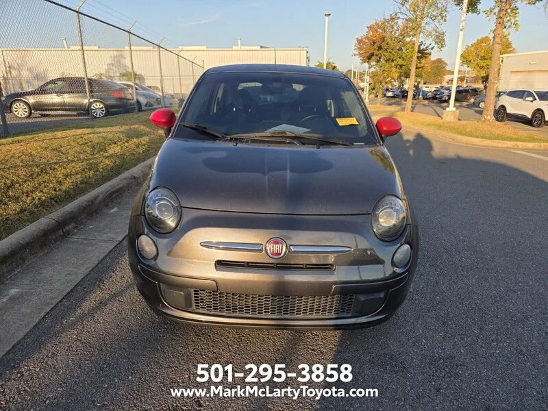 Used 2016 GRAY FIAT 2DR HB POP image 2