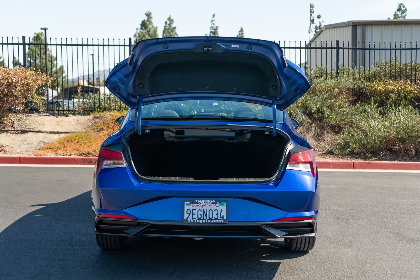 Used 2023 Intense Blue Hyundai SEL image 20