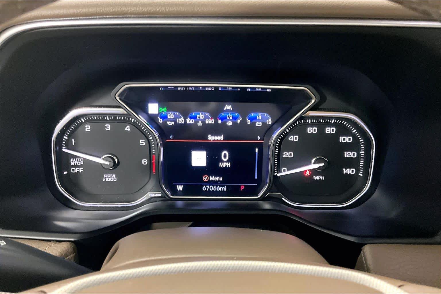 Used 2021 White Frost Tricoat GMC Denali image 24