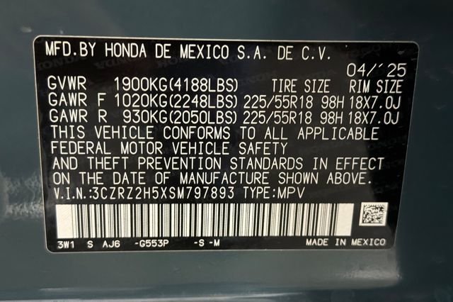 Certified Used 2025 Nordic Forest Pearl Honda Sport image 32