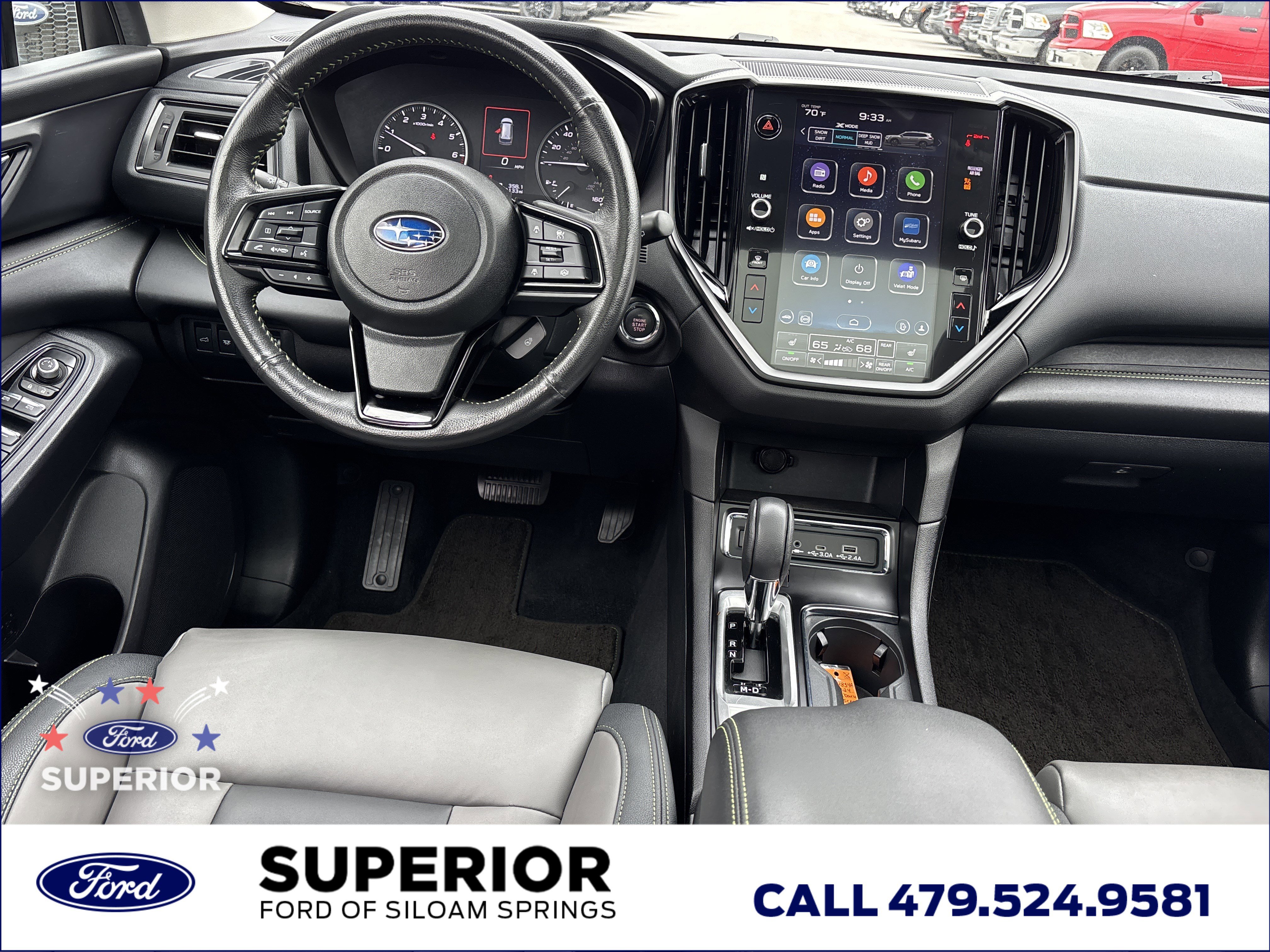 Used 2024 Crystal Black Silica Subaru Onyx Edition image 19