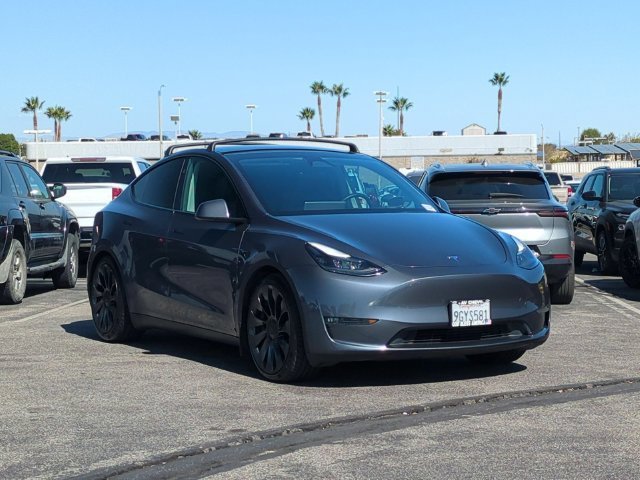Used 2023 Tesla Model Y Performance with VIN 7SAYGDEFXPF812326 for sale in Palmdale, CA