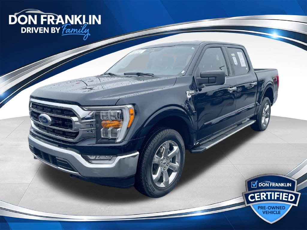 Used 2023 Blue Ford XLT image 1